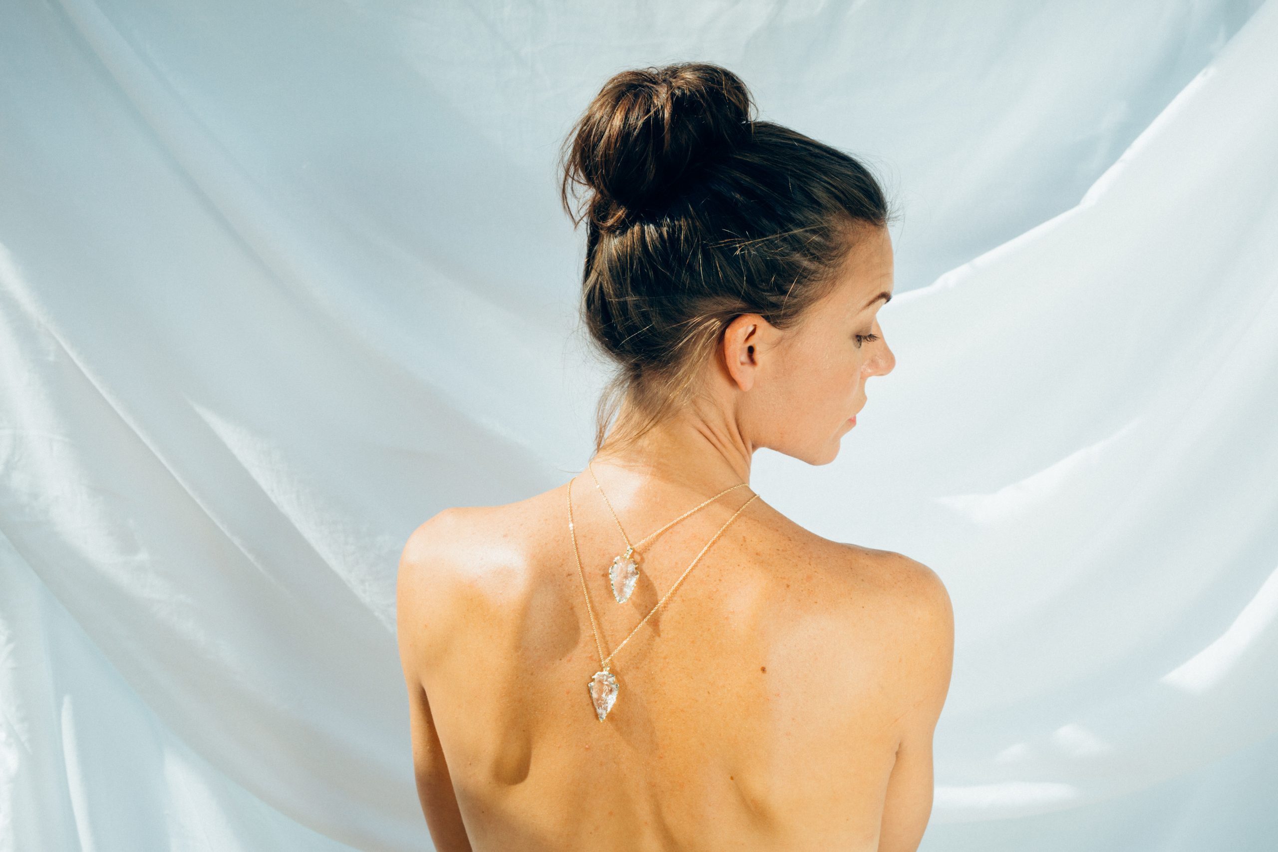 Nirvana Gold Quartz Necklace - Image 6
