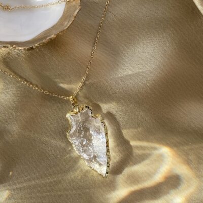 Nirvana Gold Quartz Necklace