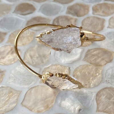 Nirvana Gold Quartz Bangle