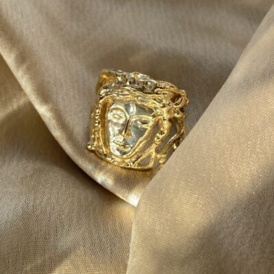 Medusa Gold Ring