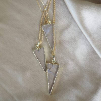 Crystal Ice Slice Necklace