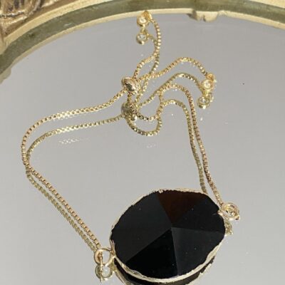 Lila Black Bracelet
