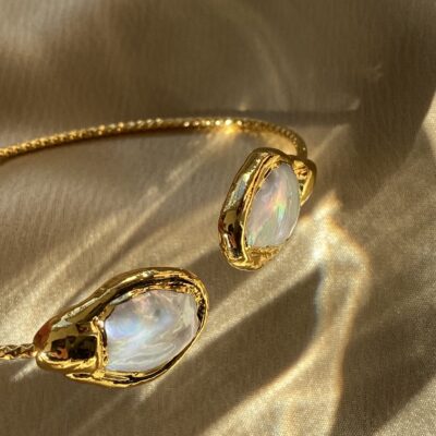 Ayla Pearl Bangle