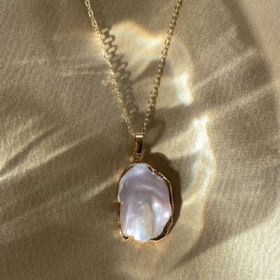 Ayla Mother of Pearl Necklace