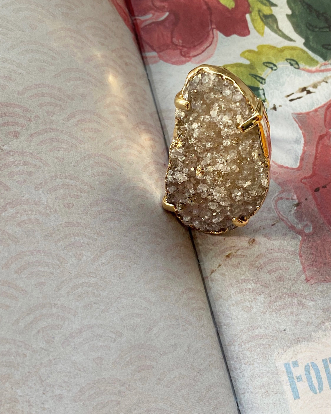 14 Nights: Druzy Ring
