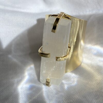 Valencia Selenite Ring