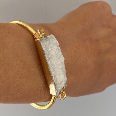 Sugar Druzy Bangle