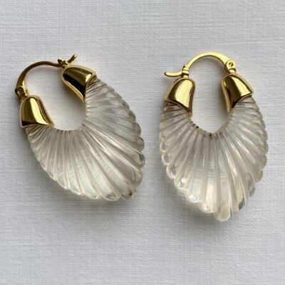 Cyra Clear Earrings