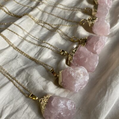 Amore Rose Quartz Necklace