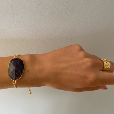 Lila Amethyst Bracelet