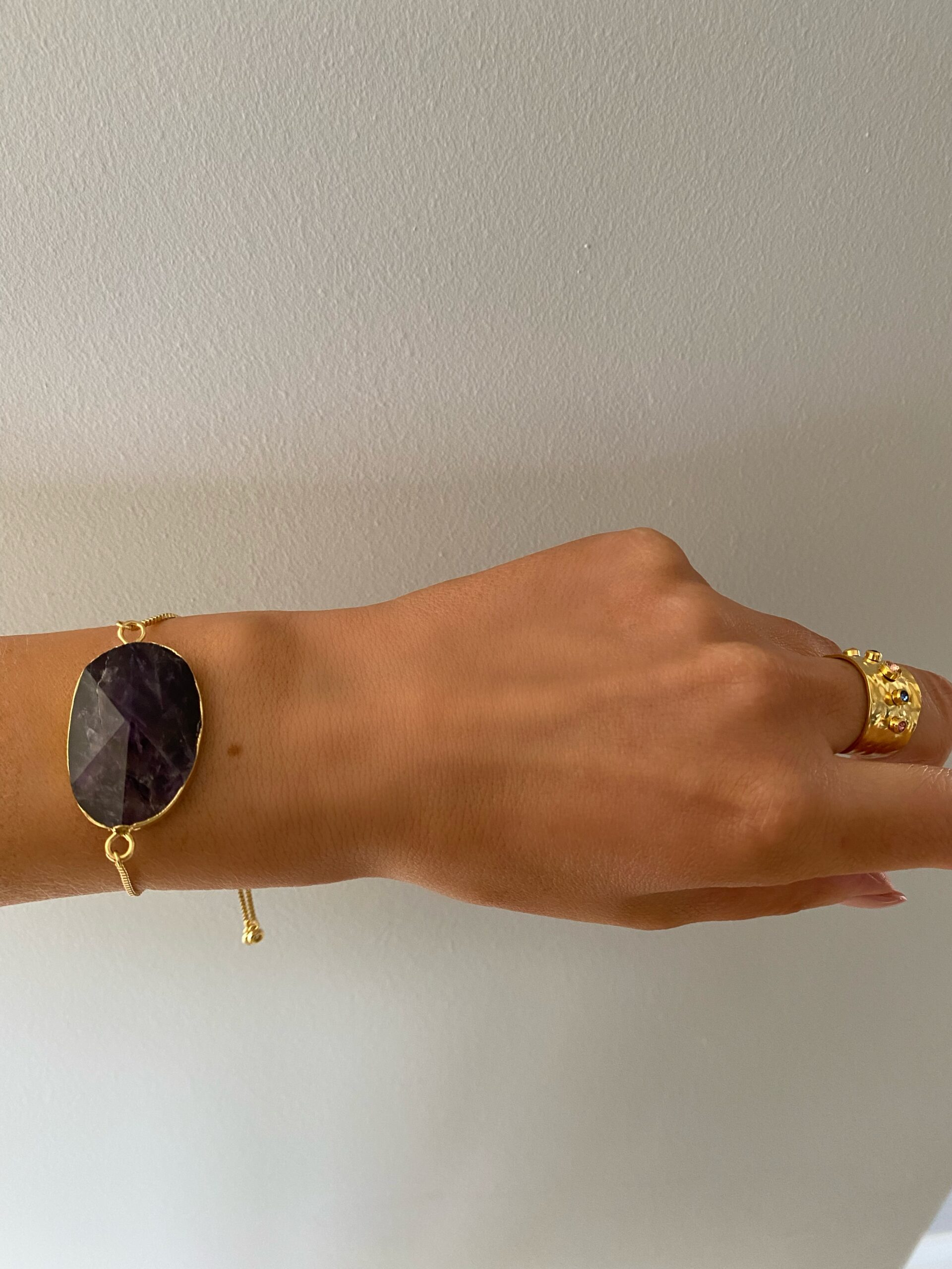 Lila Amethyst Bracelet