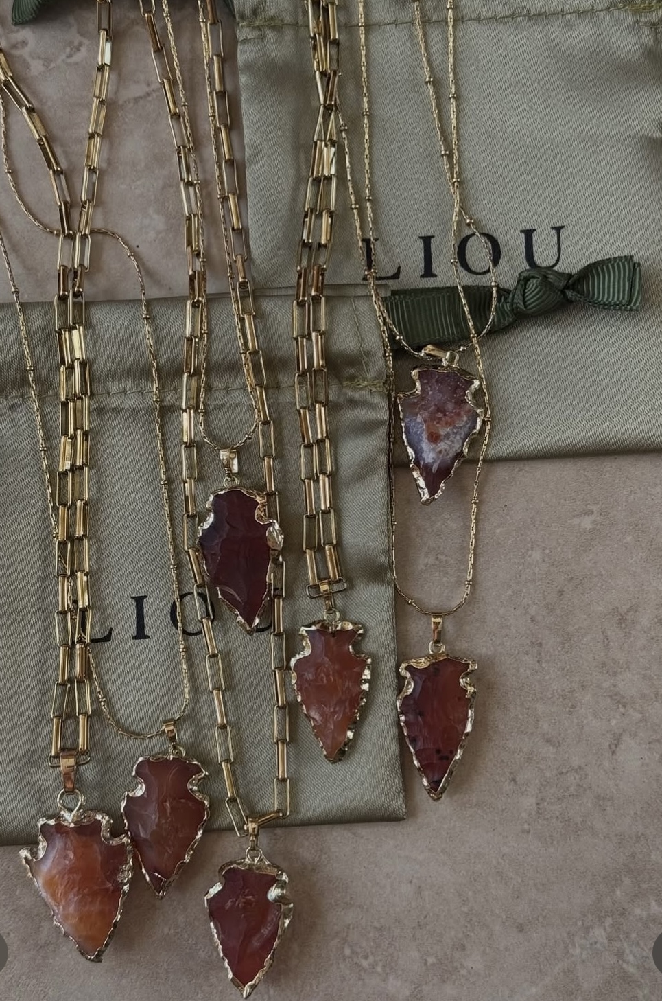 Carnelian Burnt Orange Nirvana Necklace
